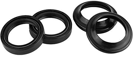 Kit di Guarnizione 'olio e Guarnizione della Polvere di Forcella Anteriore Premium per Prestazioni Fluide - Compatibile con GSX750F GSXR750 - Edilizia in Gomma Durevole