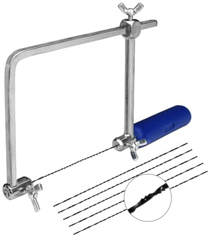 KXJSYL Tool Mini scie à Main multifonctionnelle, scie à métaux, scie à chantourner Magic Wood, Travail du Bois, Outils de Bricolage, 4 , 100 mm