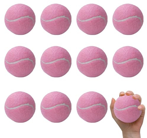 WIYETY Palle da tennis per il tempo libero: pallina da tennis per principianti, pallina da tennis per cani, palle da tennis per il tempo libero per l'allenamento, macchine lanciapalle e gioco per cani