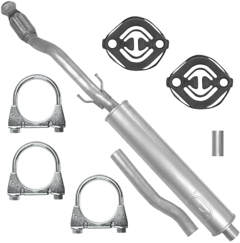 POLMOstrow Auspuff Mitteltopf für MINI Cooper R56/R57 1.6 Fließheck, Cabrio, Coupe 2008-11.2013