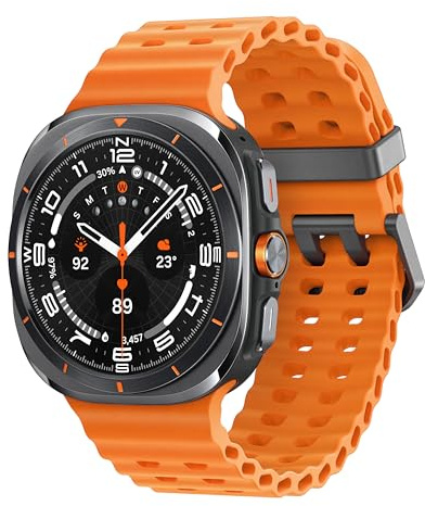 Samsung Galaxy Watch Ultra 2025 AI Smartwatch (47mm, LTE, TITANIUM GRAY) with Upto 100h Battery,Dual GPS, 64GB Storage(UK Version) (Renewed)