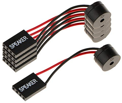 KESOTO 5Pcs Motherboard Internal Speaker Buzzer Beeper For Desktop/Computers