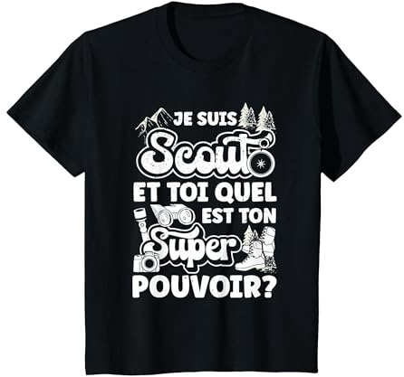 Scoutisme Scout Éclaireur Campeur Extérieur T-Shirt