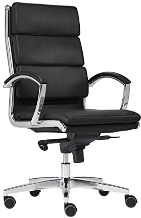 Dream | Premium-Bürostuhl für Wirbelsäulengesundheit & Aktives Sitzen - Made in Germany | inkl. Armlehnen, Wohlfühl-Sitz und Wipp-Synchron-Mechanik bis 125 kg (Schwarz, Teppichbodenrollen)