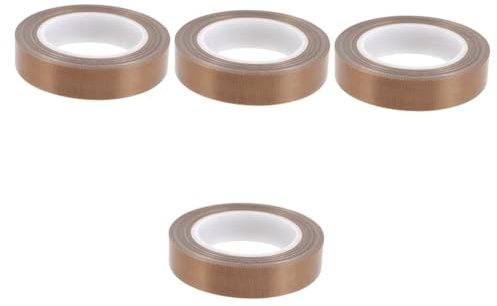 Gatuida 4 Di Nastro Sigillante Sostitutivo in Ptfe Per Sigillatrice Sottovuoto Nastro Isolante Largo 13 Mm Facile Da Applicare