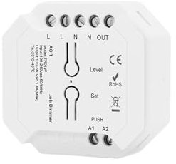 HAPRSLIKG Il dimmer triac AC 110 V 220 V Supporta l'interruttore a Pulsante