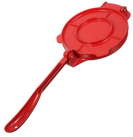 IMIKEYA 6 Inch Tortilla Press & Pizza Dough Maker - Heavy-Duty Aluminum Tortilla Press for
