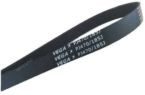 YSVQHHDV 2Pcs Rubber Multi-Wedge Belt PJ602/237J PJ606 PJ610/240J PJ615 PJ616 Multi-Groove Belt(PJ602 237J)