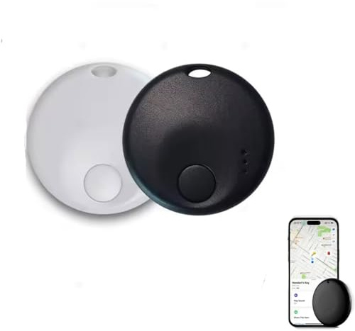 Safesync GPS Tracker - Bluetooth Anti-Lost Mini Tracking Device for Kids, Pets and Cars With Wireless Key Finder Tag (2PCS)
