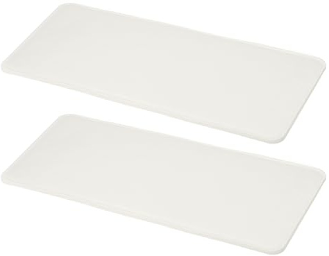 sourcing map Base modellante in feltro, rettangolare, per borsetta, borsa a tracolla, zaino, con inserto ad arco, bianco, 13 x 6 Inch