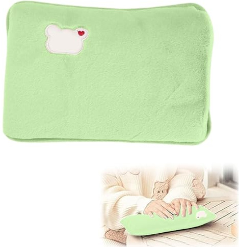 Borsa Acqua Calda Elettrica, Scaldino Elettrico Scaldamani, Borsa Acqua Calda Peluche, Scaldamani e Scaldapiedi, Dell'acqua Calda A Tenuta Stagna, Portatile e Ricaricabile, per Giornate Fredde
