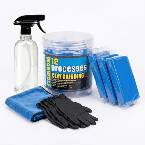 Pasta limpiadora de 300 g con pulverizador, trapos y guantes