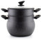 Agadir 3-Piece Couscous Steamer - 12 Litre Couscoussiere with Glass Lid - Suitable for Induction Cookers
