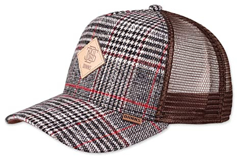 Djinns - Check Tweed - Trucker Cap Meshcap Hat Kappe Mütze Caps