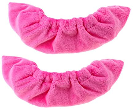Easnea Eishockey Eishockey Eiskunstlaufschuhe Schlittschuh Frottee Schoner Schoner Pink 1 Paar