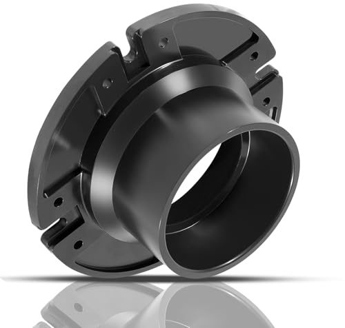 Bzumperyz 385345892 Socket Floor Flange 3” for Dometic Sealand Gravity Discharge Drain Toilets Airstream Trailers for RV Closet Flanges