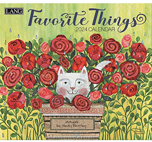 LANG Favorite Things 2024 Wandkalender (24991001857)