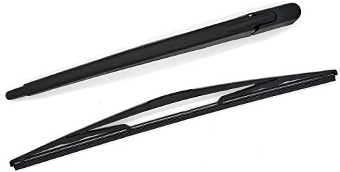 Heckscheibe Scheibenwischerarm Für Dacia Sandero 2008-2011 Auto Heckscheibenwischerblätter und Rückenwischer Arm Set Autozubehör