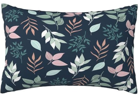 Kissenbezug 40x60 cm 2er Set Herbst Deko Kissen Grün, Pflanzen Kissenbezug, Rechteckig Kissenbezüge, Weicher Sofakissen, Kissenhülle Herbst, Zier Kissen Aesthetic, Couch Deko Schlafzimme Gifts,J563