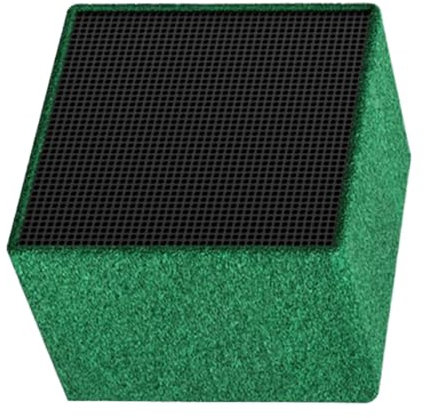 2 Stück Wasserreinigung, Cube Aktivkohle Wasserreinigungsfilter Für Wasseraquarium Aquarium Wassertrog-Reinigungswürfel Wiederverwendbare Holzkohlewürfel Mit Wabenstruktur Für Teiche Und Aquarien