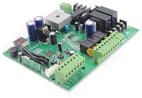kit d'ouverture de portail électrique Le tableau de commande de la porte pivotante connecte la batterie de secours ou le système solaire avec le montant de la télécommande en option(6 remote 24V)
