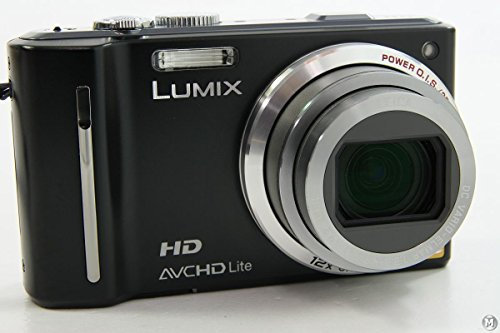 Panasonic LUMIX TZ10 Digital Camera - Black (Renewed)