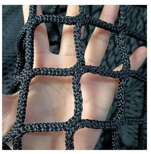 VXHCS Seilnetz 5cm/5mm Zaunnetz, Sicherheitsnetz für Geländer und Treppen Gartendekorationsnetz, Zaun-Dekorgeflecht Trampolin-Schutznetz(0.8x7m/2.6x23ft)