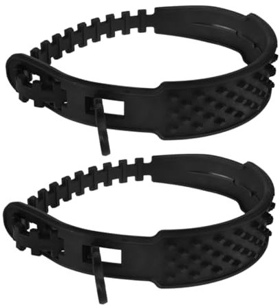 iplusmile 2piezas Cadenas De Emergencia Cinta De Carga Adecuado Para Bicicletas Motocicletas Seguridad Superficies Heladas