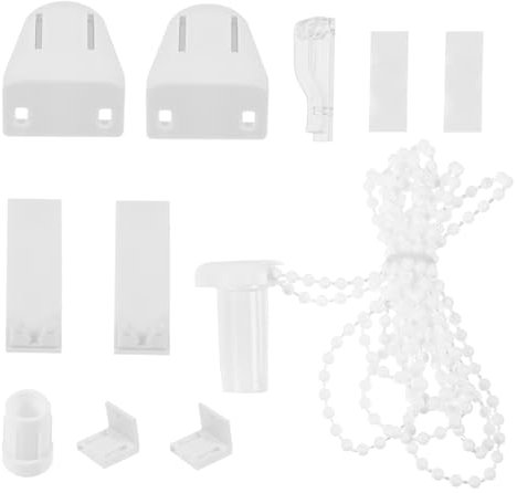QUMIIRITY Teiliges Jalousiezubehör Aus Pom-Material Jalousie-ersatzteile Für DIY-Montage Jalousie-perlenketten Inklusive Jalousie-verbindungsstück Für Zuhause Jalousie-Kupplung