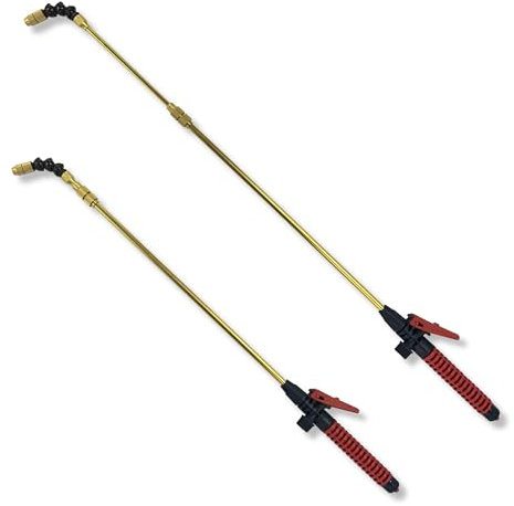 Spear & Jackson BRASSWAND Telescopic Brass Water Wand to fit Pump Action Pressure Sprayers - Adjustable & Directional Spray Nozzle - Telescopic up to 745mm (29) - fits S&J 3L, 5L, 8L and 15L Sprayer