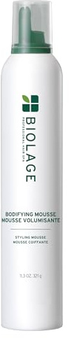 Biolage Bodifying Mousse - For All Hair Types, Adds Body, Control, and Shine, Vegan, Paraben-Free, Colorant-Free