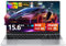 FUNYET 15.6-inch N4000 Netbook, 8GB RAM DDR4 256GB SSD Laptop, 180° Opening and Closing Angle computer, IPS FHD 1920 * 1080 Laptop, 5000mAh, WIFI 5, TF Card Slot, USB3.0, Win11pro notebook