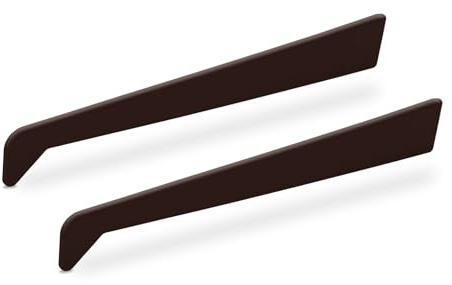 225mm Profile 22 Window & Door Sill End Caps (Pair) - Rosewood