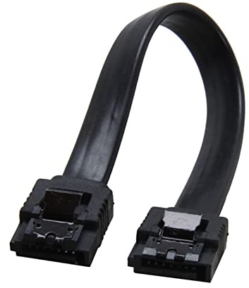 6 pollici 6 GB / s SATA3. Seriale Dati ATA. Cavo con chiusura a chiusura Compatible With Pc Computer portatile Sata 3.0 sataiii 6 Gbps. disco fisso Disco del disco rigido / SSD - Nero(60cm,UV Green)