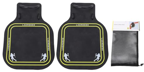 2 Stück Lacrosse-Trainingsziel, präzise Übung, Sportzubehör für drinnen und draußen, mit Tasche