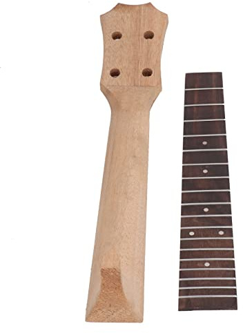 Cocoarm Ensemble de Manche pour ukulélé, Bois d'okoumé avec Finition Lisse, Remplacement Facile pour Instruments à 4 Cordes, Idéal pour les Réparations et les Projets (26 pouces)