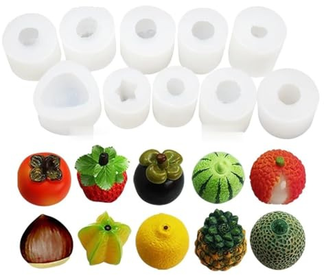 New 2026 3D Thai Dessert Fruit Shaped Mung Bean Cake Design Silicone Mold Diy Fondant Chocolate Mould Cake Decorating Tools Bakeware PDNLVHV414
