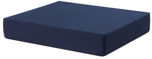 Sammons Preston Wheelchair Foam Cushion, 16 x 16 x 2, Wheelchair Accessory, Comfortable Seat Pad with Removable Washable Cover, Foam Support Pad, Lower Back, Tailbone, and Sciatica Pain Relief