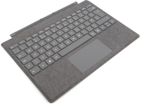 Microsoft Surface Pro 7 or Pro 7 + Type Cover - Charcoal keyboard - British layout