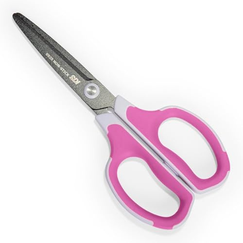 Tijeras SDI I-Sharp Antiadherentes en Acero Inoxidable. Aptas Diestros y Zurdos Color (ISharp Violeta)