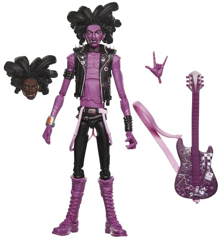Spider-Man Hasbro Marvel Legends Series, Spider-Punk, 15 cm Across the Spider-Verse actionfigur samlarobjekt för vuxna