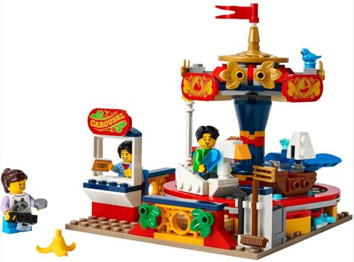 LEGO 40714 Carousel Ride 2024 Toy Building Set 8+ 232 Pieces