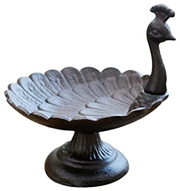 Plateau à Bijoux en Forme de Paon, Plats Vintage, Plateaux à bibelots Antiques en Fonte, décoration pour la Maison