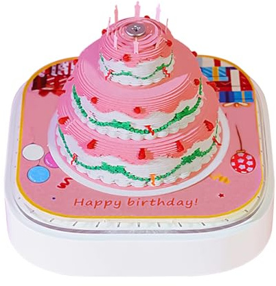 Calendrier de bureau 3D 2026 | Bloc-notes drôle en forme de gâteau avec pages déchirantes - Calendrier artistique de bureau 3D déchirable 2026 | pour Thanksgiving Noël Studio