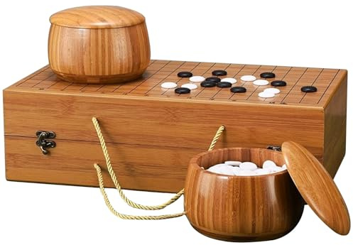Apk i bc Kit de Juego Go, fácil de Limpiar y Mantener, Adecuado para Jugadores de Go y Gomoku(A,47 * 44cm)