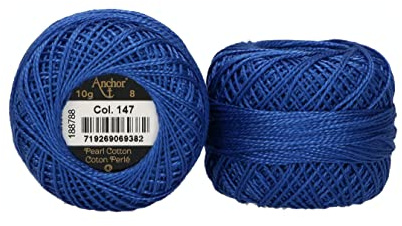 147 – Ankelpärla bomull nr.8