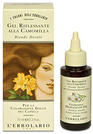 L'ERBOLARIO Riflessante capelli GEL alla Camomilla colore BIONDO DORATO 70ml gold