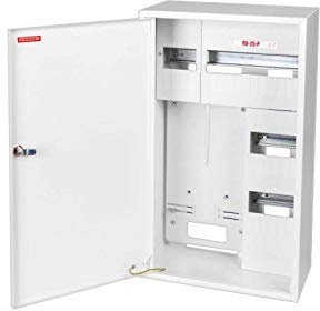 Zählerschrank Sicherungskasten Verteilerkasten AUFPUTZ 1-3 PHASEN IP30 (3PHASEN 25 Sich RU-25-P)