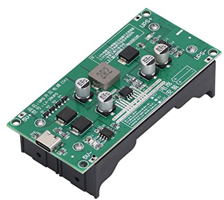 Hochleistungs-USV-Boost-Ladegerät-Modul für schnelles Laden, 15W 3A Lithium-Batterie-Ladeplatine mit LED-Anzeige und zuverlässigem Schutz (12V)
