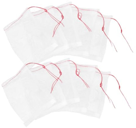 BESPORTBLE 100 Pièces de Protection des Fruits Sacs darbres fruitiers Sacs d'arbres fruitiers Fournitures de Jardin de Fruits Anti Mouche des Grille Filet de Protection légume